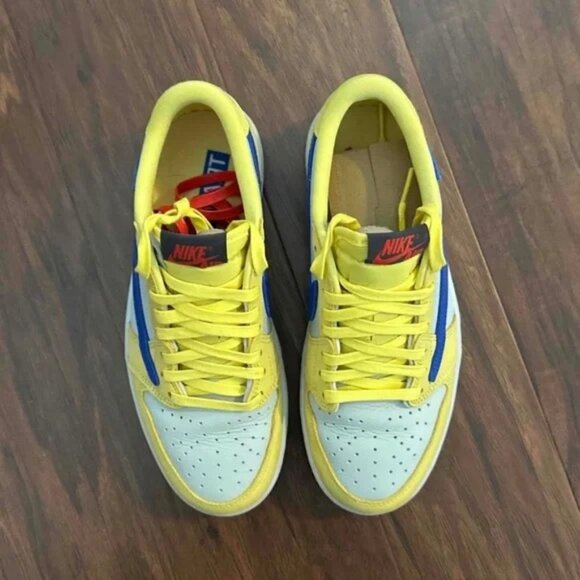 Nike Air Jordan 1 Retro Low OG SP Travis Scott Canary - Picture 1 of 5